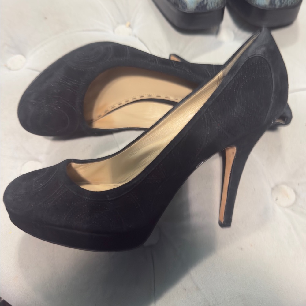 Coach Elegant Black High Heels
